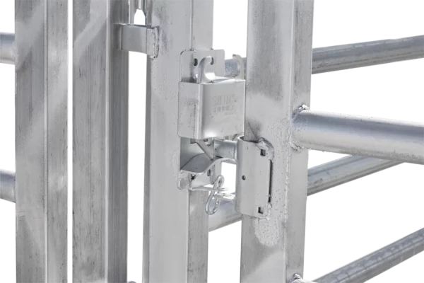 Galvanized Cattle Sweep System alley latch